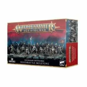 DEATHRATTLE SKELETONS Soulblight Gravelords scheletri 20 miniature Warhammer Age of Sigmar Games Workshop - 1