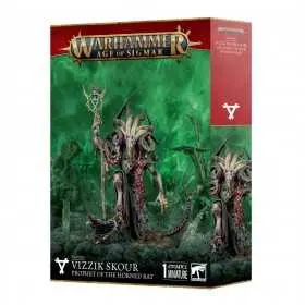 VIZZIK SKOUR profeta del ratto cornuto SKAVEN warhammer AGE OF SIGMAR età 12+ Games Workshop - 1
