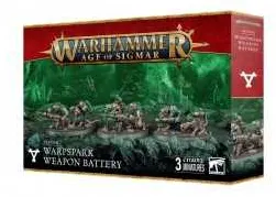 BATTERIA D'ARMI A MUTASCINTILLA set di 3 miniature SKAVEN warhammer AGE OF SIGMAR età 12+ Games Workshop - 1
