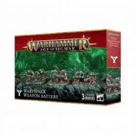 BATTERIA D'ARMI A MUTASCINTILLA set di 3 miniature SKAVEN warhammer AGE OF SIGMAR età 12+ Games Workshop - 1