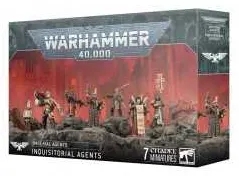 AGENTI INQUISITORIALI imperial agents IMPERIALI set di 7 miniature WARHAMMER 40K età 12+ Games Workshop - 1