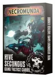 HIVE SECUNDUS gang TACTICS CARDS warhammer IN INGLESE necromunda MAZZO età 12+ Games Workshop - 1