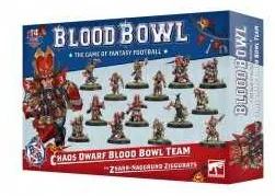 CHAOS DWARF BLOOD BOWL TEAM set di 14 miniature WARHAMMER età 12+ Games Workshop - 1