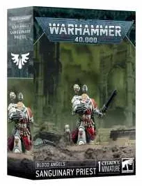 SACERDOTE SANGUINARIO miniatura BLOOD ANGELS warhammer 40k SANGUINARY PRIEST età 12+ Games Workshop - 1
