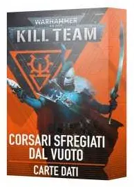 CARTE DATI CORSARI SFREGIATI DAL VUOTO mazzo IN ITALIANO warhammer 40k KILL TEAM età 12+ Games Workshop - 1