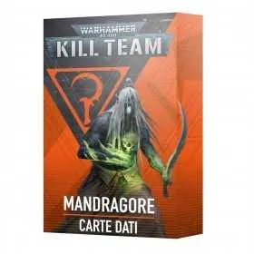 CARTE DATI MANDRAGORE mazzo IN ITALIANO warhammer 40k KILL TEAM età 12+ Games Workshop - 1