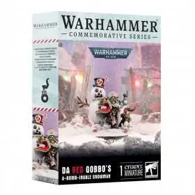 A BOMB INEVOLE pupazzo di neve RED GOBBO commemorative series WARHAMMER 40K età 12+ Games Workshop - 1