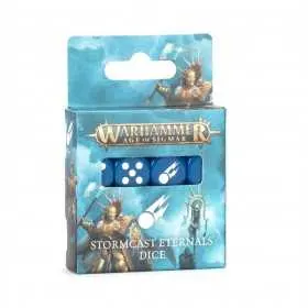 STORMCAST ETERNALS DICE set di 16 dadi FIGLI DELLA TEMPESTA warhammer AGE OF SIGMAR età 12+ Games Workshop - 1