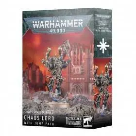 CONDOTTIERO DEL CAOS CON REATTORI DORSALI miniatura CHAOS SPACE MARINES lord WARHAMMER 40K età 12+ Games Workshop - 1