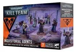 AGENTI INQUISITORIALI set di 7 miniature KILL TEAM inquisitorial agents WARHAMMER 40K età 12+ Games Workshop - 1