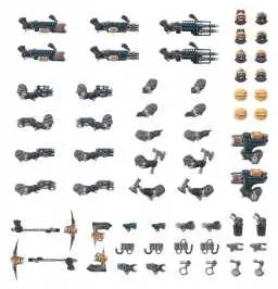 WEAPONS & UPGRADES migliorie IRONHEAD SQUAT PROSPECTORS EXO KYN set di miniature per NECROMUNDA età 12+ Games Workshop - 1