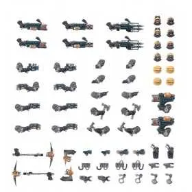 WEAPONS & UPGRADES migliorie IRONHEAD SQUAT PROSPECTORS EXO KYN set di miniature per NECROMUNDA età 12+ Games Workshop - 1