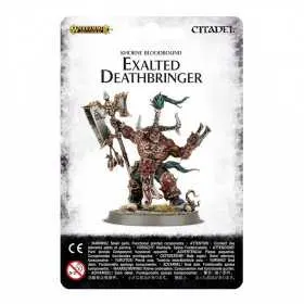 EXALTED DEATHBRINGER with rouinous axe KHORNE BLOODBOUND warhammer AGE OF SIGMAR età 12+ Games Workshop - 1