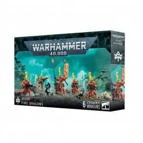 DRAGONI DI FUOCO set di 6 miniature FIRE DRAGONS warhammer 40k AELDARI età 12+ Games Workshop - 1