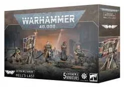 SOPRAVVISSUTI ALL'INFERNO hell's last ASTRA MILITARUM set di 5 miniature WARHAMMER 40K età 12+ Games Workshop - 1