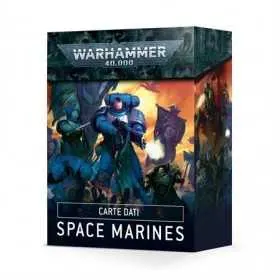 MAZZO DI CARTE DATI data cards SPACE MARINES warhammer 40k IN ITALIANO età 12+ Games Workshop - 1