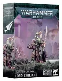 LORD GAUDENTE exultant EMPEROR'S CHILDRENS miniatura WARHAMMER 40K età 12+ Games Workshop - 1