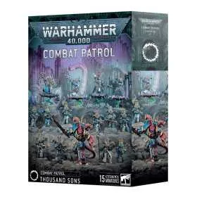PATTUGLIA DA COMBATTIMENTO combat patrol THOUSAND SONS set di 15 miniature WARHAMMER 40K età 12+