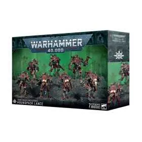 HOUNDPACK LANCE lancia branco di segugi CHAOS KNIGHTS set di miniature WARHAMMER 40K età 12+