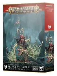 PRINCIPE VHORDRAI signore della rocca cremisi LORD OF THE CRIMSON KEEP warhammer AGE OF SIGMAR età 12+