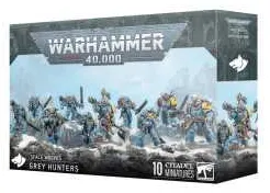 CACCIATORI GRIGI grey hunters SPACE WOLVES set di miniature WARHAMMER 40K età 12+