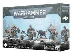 WOLF GUARD HEADTAKERS guardie del lupo SPACE WOLVES cacciatori di teste WARHAMMER 40K età 12+