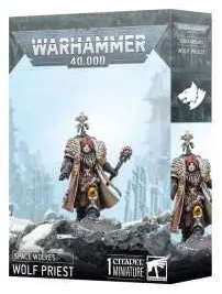 WOLF PRIEST sacerdote del lupo SPACE WOLVES miniatura WARHAMMER 40K età 12+