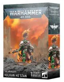 VULKAN HE'STAN miniatura SALAMANDERS citadel WARHAMMER 40K età 12+