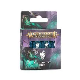 NIGHTHAUNT DICE set di 16 dadi degli ABITATORI DELLA NOTTE warhammer AGE OF SIGMAR età 12+