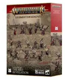 THE RED REVELATION rivelazione rossa BLADES OF KHORNE reggimento famoso REGIMENTS OF RENOWN warhammer SIGMAR età 12+