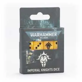 IMPERIAL KNIGHTS DICE set di 16 dadi dei CAVALIERI IMPERIALI warhammer 40k CITADEL età 12+