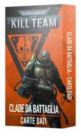 CARTE DATI datacards CLADE DA BATTAGLIA adeptus mechanicus IN ITALIANO warhammer 40k KILL TEAM età 12+