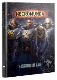 BASTIONS OF LAW manuale per necromunda IN INGLESE gang PALANITE ENFORCER età 12+