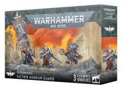 GUARDIA D'ONORE VICTRIX set di 3 miniature ULTRAMARINES honour guard WARHAMMER 40K età 12+