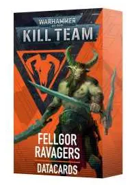 FELLGOR RAVAGERS datacards IN INGLESE warhammer KILL TEAM età 12+