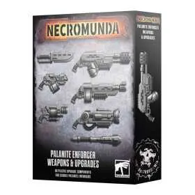 PALANITE ENFORCER WEAPONS & UPGRADES set di armi e dotazioni NECROMUNDA età 12+