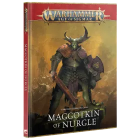 TOMO DA GUERRA del caos MAGGOTKIN OF NURGLE manuale IN ITALIANO warhammer AGE OF SIGMAR età 12+