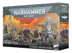 CAPITANO TITUS E I GUARDIANI DI ULTRAMAR captain titus and the wardens of ultramar WARHAMMER 40K età 12+