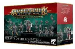 ARALDI DELLA DECIMA D'OSSA reggimento famoso OSSIARCH BONEREAPERS warhammer AGE OF SIGMAR età 12+