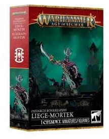 CONDOTTIERO MORTEK miniatura OSSIARCH BONEREAPERS warhammer AGE OF SIGMAR età 12+