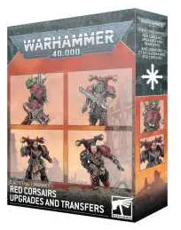 RED CORSAIRS dotazioni e trasferibili UPGRADES AND TRANSFERS warhammer 40k CHAOS SPACE MARINES età 12+