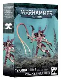 TYRANID PRIME with lash whip TIRANIDE PRIMUS con frusta sferzante TYRANIDS miniatura WARHAMMER 40K età 12+