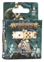 LUMINETH REALM LORDS warhammer AGE OF SIGMAR set di 16 dadi DICE età 12+