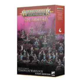TZAANGOR WARFLOCK stormo da guerra SPEARHEAD disciples of tzeentch DISCEPOLI warhammer AGE OF SIGMAR età 12+