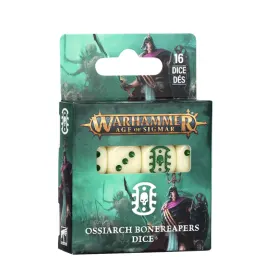 OSSIARCH BONEREAPERS DICE set di 16 dadi OSSIARCHI MIETITORI warhammer AGE OF SIGMAR età 12+