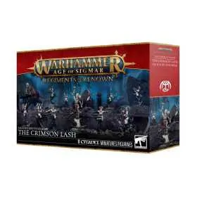 SFERZA CREMISI reggimento famoso THE CRIMSON LASH regiments of renown DAUGHTERS OF KHAINE warhammer AGE OF SIGMAR età 12+
