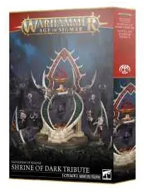 SANTUARIO DEL TRIBUTO OSCURO elemento SHRINE OF DARK TRIBUTE miniatura DAUGHTERS OF KHAINE warhammer AGE OF SIGMAR età 12+