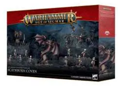 CONGREGA DELLE SCATHBORN forza da battaglia DAUGHTERS OF KHAINE miniature BATTLEFORCE warhammer AGE OF SIGMAR età 12+