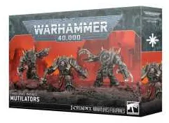 MUTILATORI mutilators CHAOS SPACE MARINES set di miniature WARHAMMER 40K età 12+