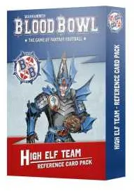 HIGH ELF BLOOD BOWL TEAM reference CARD PACK mazzo di carte IN INGLESE età 12+